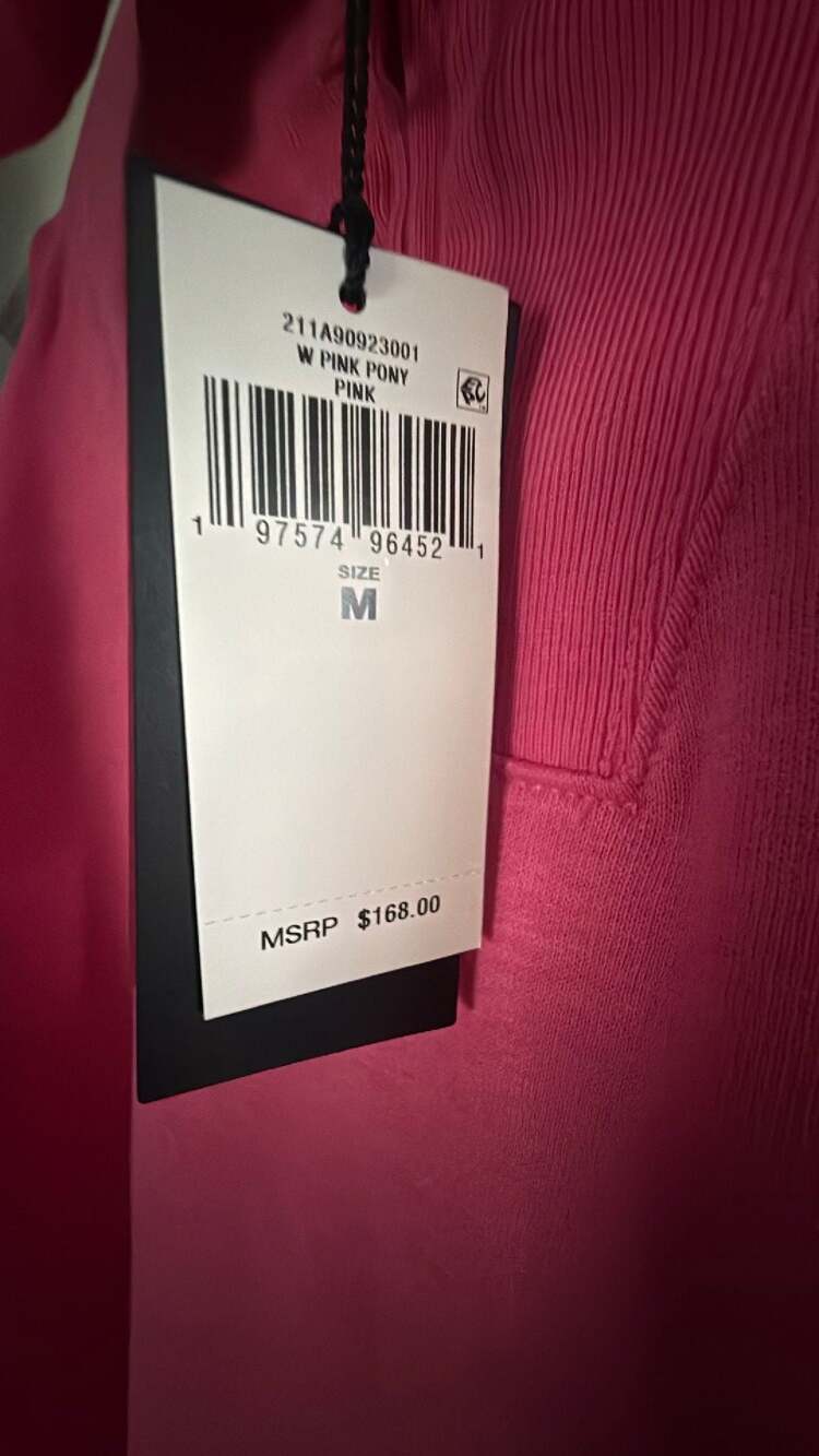 Polo Ralph Lauren Pink Pony 1/2 Zip Sweatshirt Size M Pink New